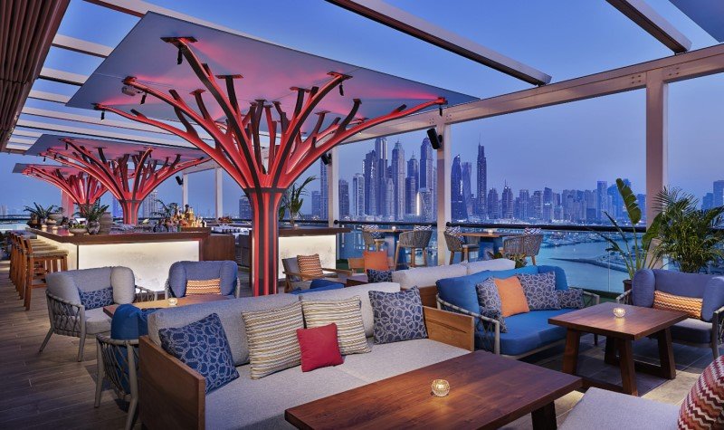 Above Eleven - outdoor restaurant in Dubai