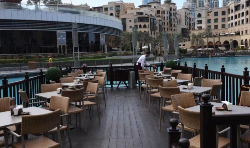 Bosporus Turkish Cuisine - Dubai Mall Restaurant with Fountain View