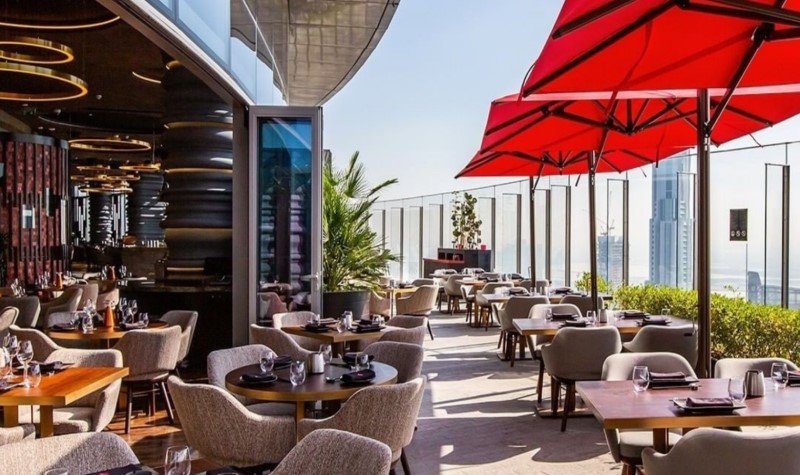 Cè La Vi - open air restaurants in Dubai