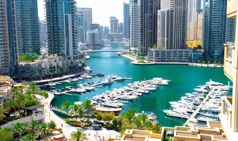 Dubai Marina - best attractions to see in Dubai