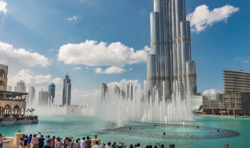 The Dubai Fountain Show Timing