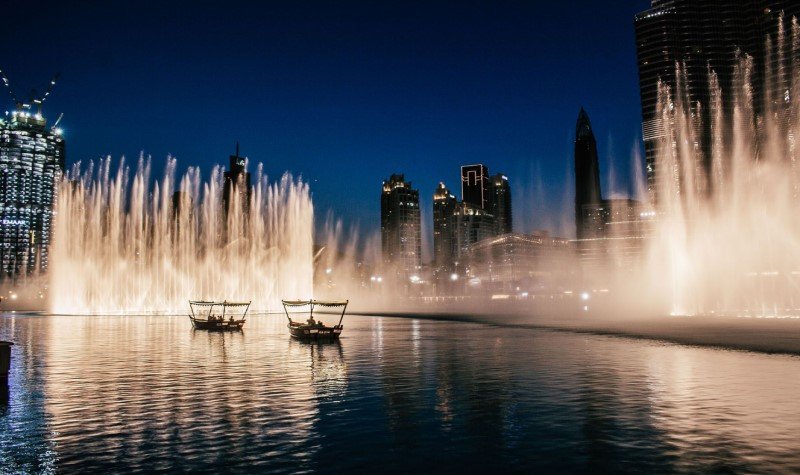 The Dubai Fountains